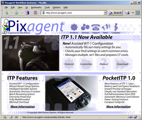Pixagent Website Release