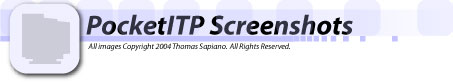 PocketITP 1.0 Screenshots